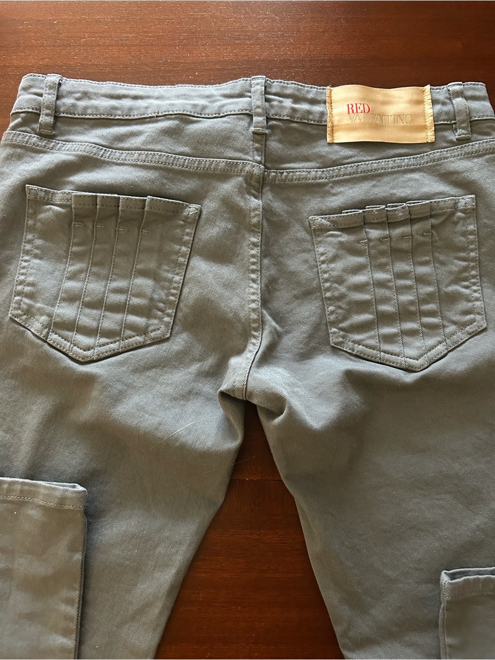 NWT RED Valentino Gray Skinny Jeans  - Size 31 (Runs Small!)